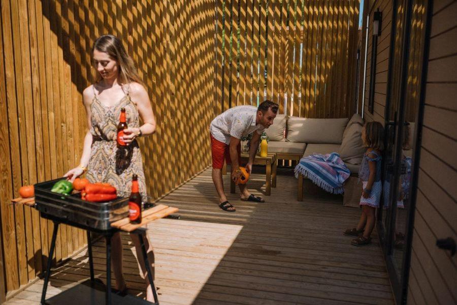 Camping Senia Caballo De Mar 피네다데마르 외부 사진